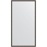 Зеркало Evoform Definite 128х68 в багетной раме - Витой махагон 28 мм арт-BY 0744 — фото 1, Зеркала в ванную комнату