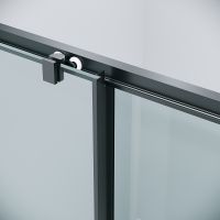 Товар: Душевой уголок Grossman Cosmo 130х80 профиль Черный матовый стекло прозрачное арт-120.K33.02.1380.21.00 - фото 6 Душевой уголок Grossman Cosmo 130х80 профиль Черный матовый стекло прозрачное арт-120.K33.02.1380.21.00 — фото 6, Прямоугольные душевые уголки