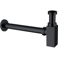 Сифон для раковины Abber Черный матовый арт-AF0031B — фото 1, Сифоны для раковины