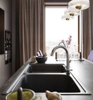 Товар: Кухонная мойка Domaci Бьелла DMC-15 арт-DMC-15-308 черная - фото 3 Кухонная мойка Domaci Бьелла DMC-15 арт-DMC-15-308 черная — фото 3, Кухонные мойки