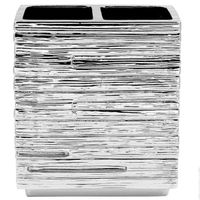 Стакан для зубных щеток Ridder Brick Серебрянный арт-22150227 — фото 1, Стаканы для зубных щеток