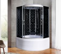 Душевой бокс River Temza 135x135 ТН с поддоном арт-10000001585 — фото 2, Душевые боксы