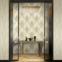 Обои Emiliana Parati Amuleto Винил на флизелине (1,06*10,05) Бежевый/Золото, Дамаск/Мрамор арт-83505 — фото 2, Обои для стен