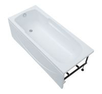 Акриловая ванна Aquanet Extra 160x70 без гидромассажа арт-255742 — фото 4, Акриловые ванны