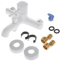 Душевая система Orange Karl Белая арт-M05-934w — фото 10, Душевые стойки