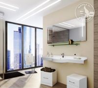 Товар: Зеркало Aquaton Отель 150 с подсветкой с функцией антипар и подогревом арт-1A107502OT010 - фото 4 Зеркало Aquaton Отель 150 с подсветкой с функцией антипар и подогревом арт-1A107502OT010 — фото 4, Зеркала в ванную комнату