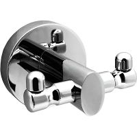 Товар: Двойной крючок WasserKRAFT Rhein Хром арт-K-6223D - фото 1 Двойной крючок WasserKRAFT Rhein Хром арт-K-6223D — фото 1, Крючки для полотенец