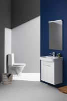 Светильник Laufen Frame 25 90 Хром матовый арт-4.4750.2.900.007.1 — фото 8, Светильники в ванную