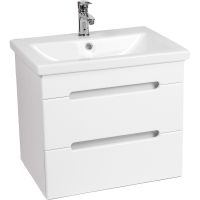 Тумба под раковину VIANT Марсель 80 подвесная Белая арт-VMAR80CO-T2YP — фото 1, Тумбы под раковину