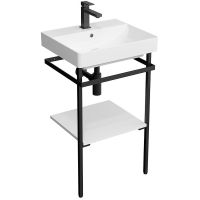 Товар: Консоль под раковину Kerama Marazzi Pro 50 PRO.50.01\BLK.M Черная матовая арт-PRO.50.01\BLK.M - фото 1 Консоль под раковину Kerama Marazzi Pro 50 PRO.50.01\BLK.M Черная матовая арт-PRO.50.01\BLK.M — фото 1, Консоли для раковины