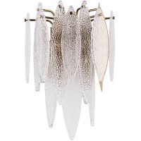 Настенный светильник Divinare Amelie Прозрачный Золото арт-6003/01 AP-1 — фото 1, Бра