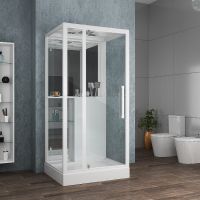 Товар: Душевая кабина Grossman 100x90 без гидромассажа арт-GR166 - фото 2 Душевая кабина Grossman 100x90 без гидромассажа арт-GR166 — фото 2, Душевые кабины