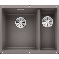 Кухонная мойка Blanco Subline 340/160-U L Алюметаллик арт-523550 — фото 1, Кухонные мойки