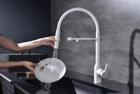 Смеситель для кухни Paulmark Magneto One Белый матовый арт-Ma213188-WH — фото 8, Смесители для кухни