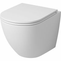 Унитаз Grossman Tornado подвесной Белый матовый с сиденьем Микролифт арт-GR-4455MSQ — фото 1, Подвесные унитазы