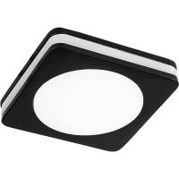 Встраиваемый светильник Artelamp Tabit Черный арт-A8432PL-1BK — фото 1, Точечные светильники