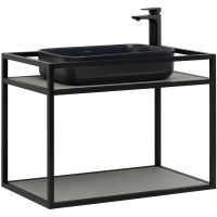 Товар: Консоль под раковину Allen Brau Liberty 75 Черный браш арт-1.33001.BB - фото 2 Консоль под раковину Allen Brau Liberty 75 Черный браш арт-1.33001.BB — фото 2, Консоли для раковины