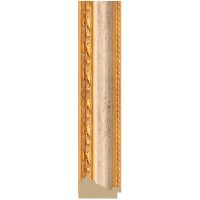 Зеркало Evoform Definite 135х75 в багетной раме - Версаль кракелюр 64 мм арт-BY 3301 — фото 2, Зеркала в ванную комнату