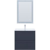 Тумба с раковиной Aquanet Терра 70 подвесная Маренго арт-323182 — фото 6, Тумбы с раковиной