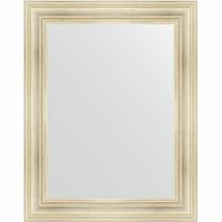 Зеркало Evoform Definite 92х72 в багетной раме - Травленое серебро 99 мм арт-BY 3188 — фото 1, Зеркала в ванную комнату