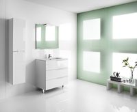 Шкаф пенал Roca Victoria Nord Ice Edition 30 подвесной Белый арт-ZRU9302729 — фото 2, Пеналы для ванной комнаты