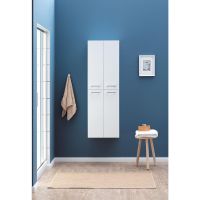 Шкаф пенал Dreja 50 подвесной Дуб кантри арт-77.0302D — фото 6, Пеналы для ванной комнаты