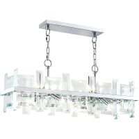 Подвесной светильник Maytoni Modern Cerezo Прозрачный Хром арт-MOD201PL-08N — фото 1, Подвесные светильники