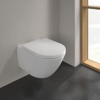 Унитаз Villeroy&Boch Subway 3.0 подвесной с сиденьем Микролифт арт-4670TSR1 — фото 2, Подвесные унитазы