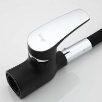 Смеситель для кухни Frap Черный матовый арт-F4453-04 — фото 2, Смесители для кухни