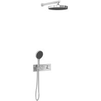 Душевая система Vincea Inspire с термостатом Хром арт-VSFW-422TI2CH — фото 2, Встраиваемые душевые комплекты