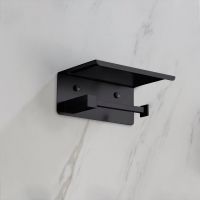 Держатель туалетной бумаги Timo Selene Черный арт-14044/03 — фото 3, Держатели туалетной бумаги