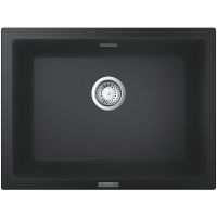 Кухонная мойка Grohe K700 61 Черный гранит арт-31655AP0 — фото 1, Кухонные мойки