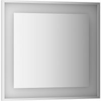Зеркало Evoform Ledside 75х80 Сталь арт-BY 2203 — фото 1, Зеркала в ванную комнату