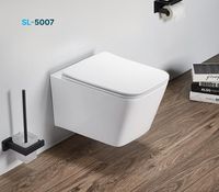 Товар: Унитаз SantiLine подвесной с сиденьем Микролифт арт-SL-5007 - фото 2 Унитаз SantiLine подвесной с сиденьем Микролифт арт-SL-5007 — фото 2, Подвесные унитазы