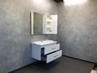 Зеркало со шкафом Comforty Неаполь 100 Белое арт-00004139023 — фото 4, Зеркальные шкафы в ванную