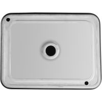 Раковина-чаша Orange 46 Черная матовая арт-B02-460mb — фото 5, Раковины накладные