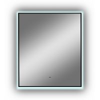 Зеркало Континент Amer 600х700 с подсветкой с бесконтактным выключателем арт-ЗЛП1537 — фото 2, Зеркала в ванную комнату