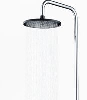 Верхний душ Orange Черный матовый арт-S13TSb — фото 4, Верхние души