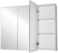 Зеркальный шкаф Style Line Альтаир 90 Белый арт-ЛС-000010059 — фото 5, Зеркальные шкафы в ванную