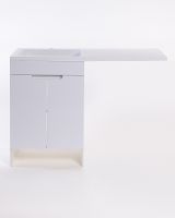 Тумба с раковиной Orange Sistema 120 L Белая глянцевая арт-STD-120TUW+RAL — фото 12, Тумбы с раковиной
