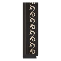 Зеркало Evoform Exclusive 165х75 Черный ардеко арт-BY 1205 — фото 3, Зеркала в ванную комнату