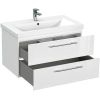 Товар: Тумба под раковину Cersanit Lara 80 подвесная Белая арт-64137 - фото 5 Тумба под раковину Cersanit Lara 80 подвесная Белая арт-64137 — фото 5, Тумбы под раковину