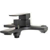 Душевая система Orange Lutz Черная арт-M04-932b — фото 9, Душевые стойки