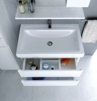 Тумба под раковину 1MarKa Кода 60Н Белая арт-У57594 — фото 4, Тумбы под раковину