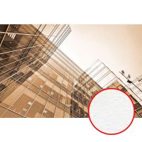 Фреска Ortograf Небоскребы 5565 Фактура бархат FX Флизелин (4,1*2,7) Бежевый, Город арт-5565 (бархат FX) — фото 1, Фрески