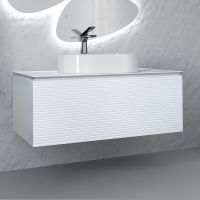 Товар: Тумба под раковину Jorno Stone 100 подвесная Белая арт-Stn.01.100/P/W/JR - фото 1 Тумба под раковину Jorno Stone 100 подвесная Белая арт-Stn.01.100/P/W/JR — фото 1, Тумбы под раковину