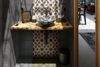 Керамическая плитка Equipe Art Nouveau Cypress Green напольная 20х20 см арт-24396 — фото 2, Керамическая плитка