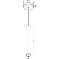 Товар: Подвесной светильник Maytoni Modern Pro Focus Белый арт-MOD161PL-01W1 - фото 7 Подвесной светильник Maytoni Modern Pro Focus Белый арт-MOD161PL-01W1 — фото 7, Подвесные светильники
