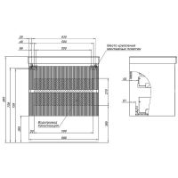 Тумба под раковину Aquanet Альтера 70 подвесная Белая матовая арт-337155 — фото 11, Тумбы под раковину