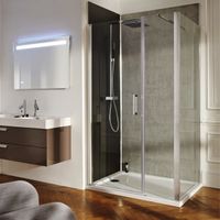 Товар: Душевая стенка Jacob Delafon Contra 90 профиль Хром стекло прозрачное арт-E22FT90-GA - фото 3 Душевая стенка Jacob Delafon Contra 90 профиль Хром стекло прозрачное арт-E22FT90-GA — фото 3, Боковые стенки